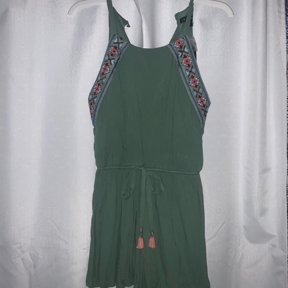 Brand new green romper